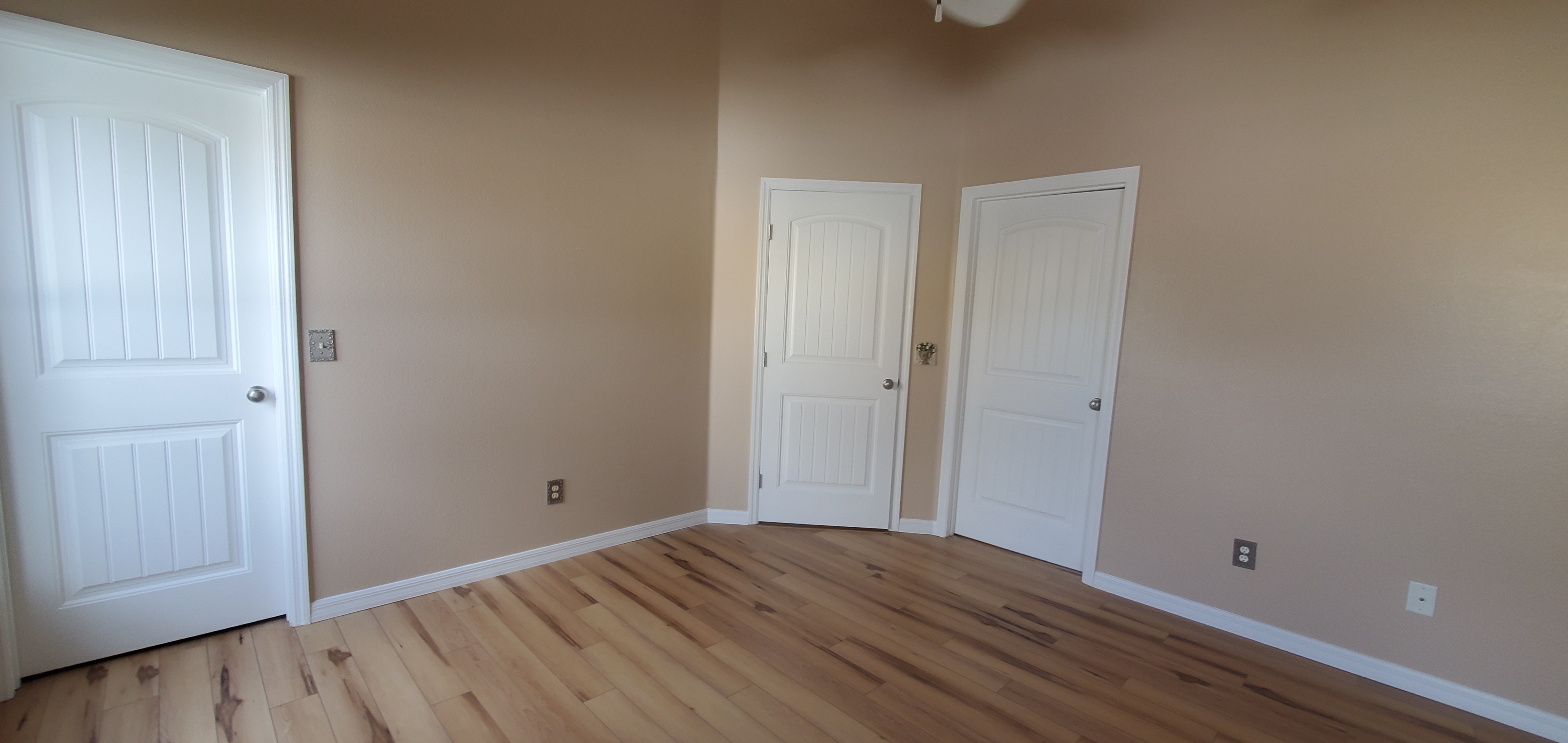 Drywall repair after photo